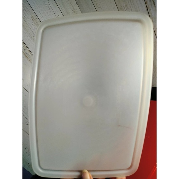 Tupperware Vintage Stow-N-Go Organization Container Set Red  (C6) - Picture 9 of 11